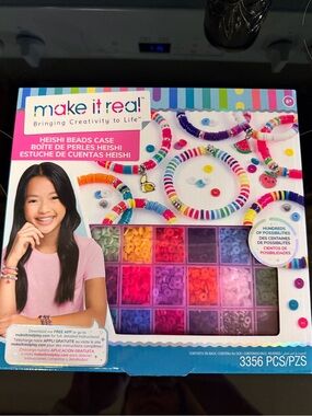 Heishi Beads Case - Multicolor Kids Craft Kit